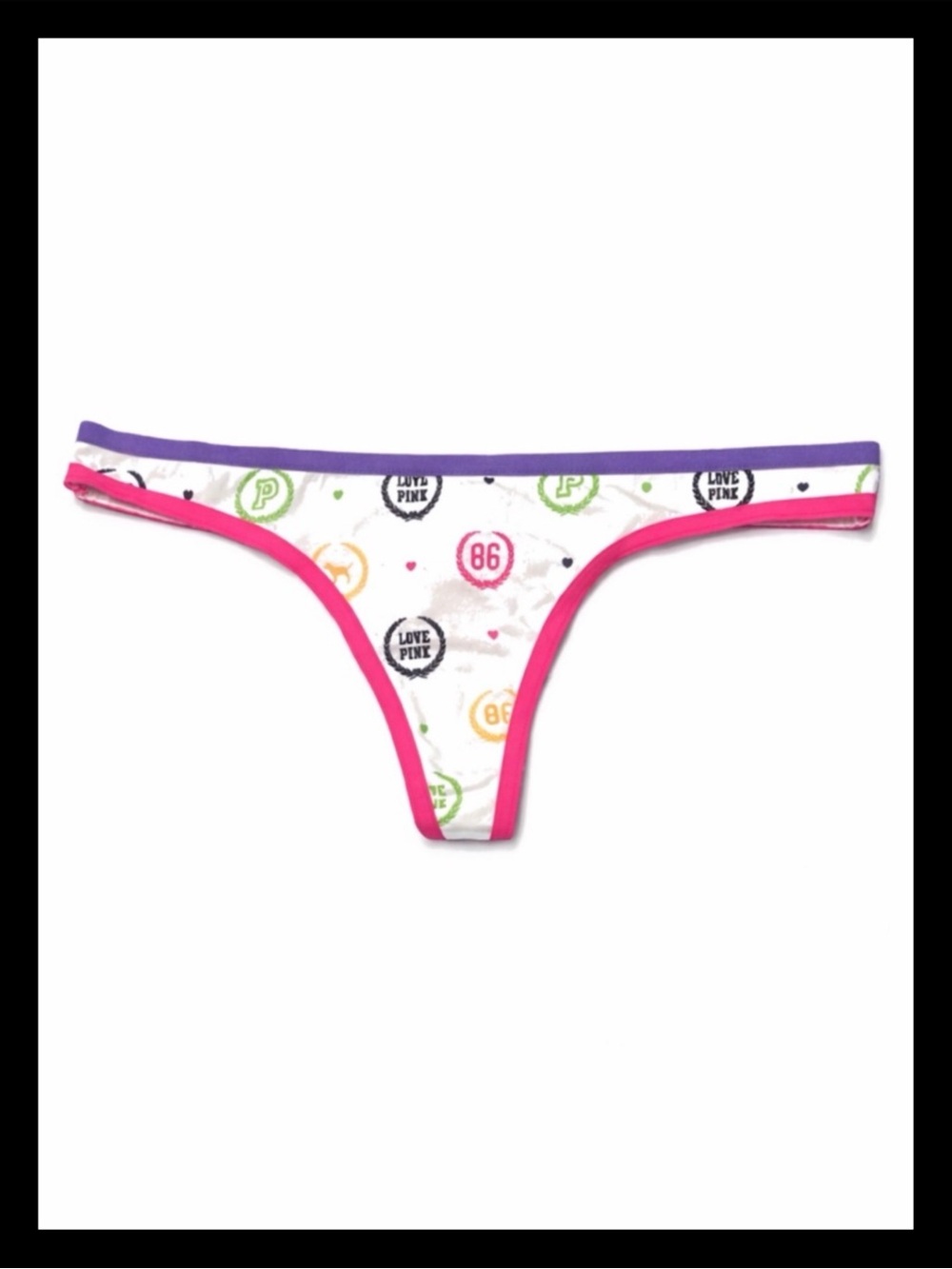 💕ⓅⒾⓃⓀ ⓋⓈ Extra Low Rise Skinny Side Thong Panties ✨NWT✨💕